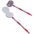 Pen With Candy Memo Pad/3-PC